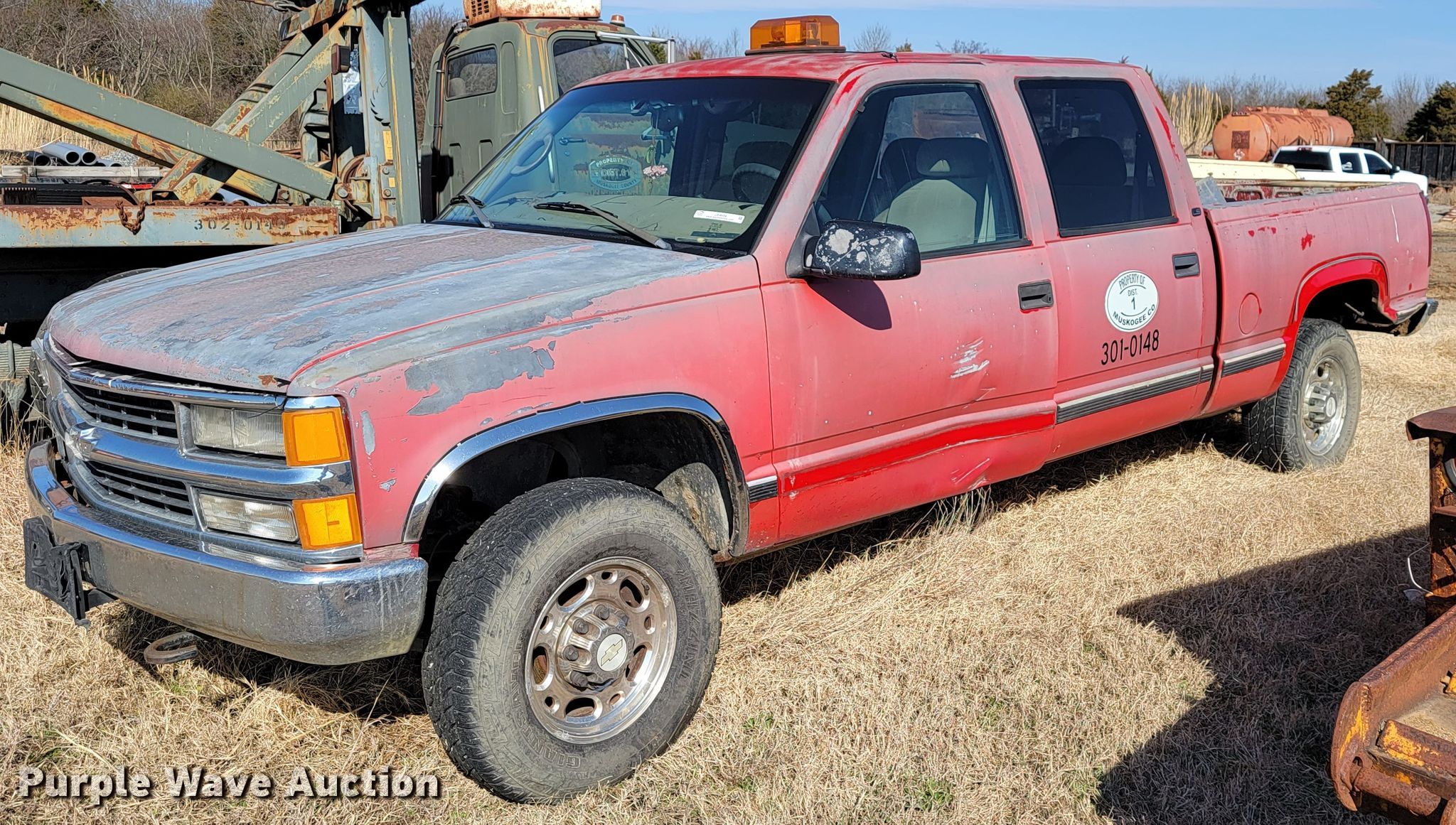 1999 Chevrolet K2500 Crew Cab pickup truck in Muskogee, OK Item