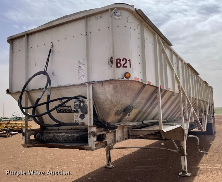 image for item DJ5022 2009 Trinity  live bottom trailer