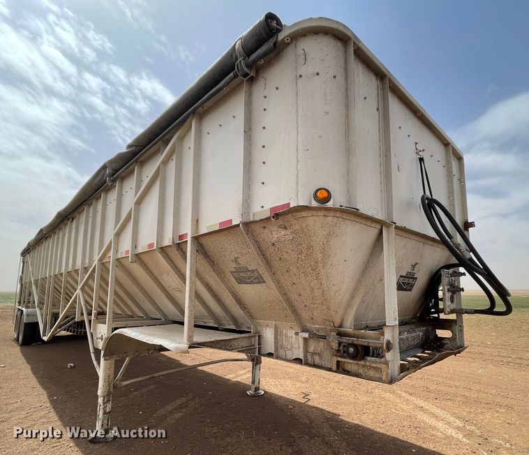 image for item DJ5022 2009 Trinity  live bottom trailer