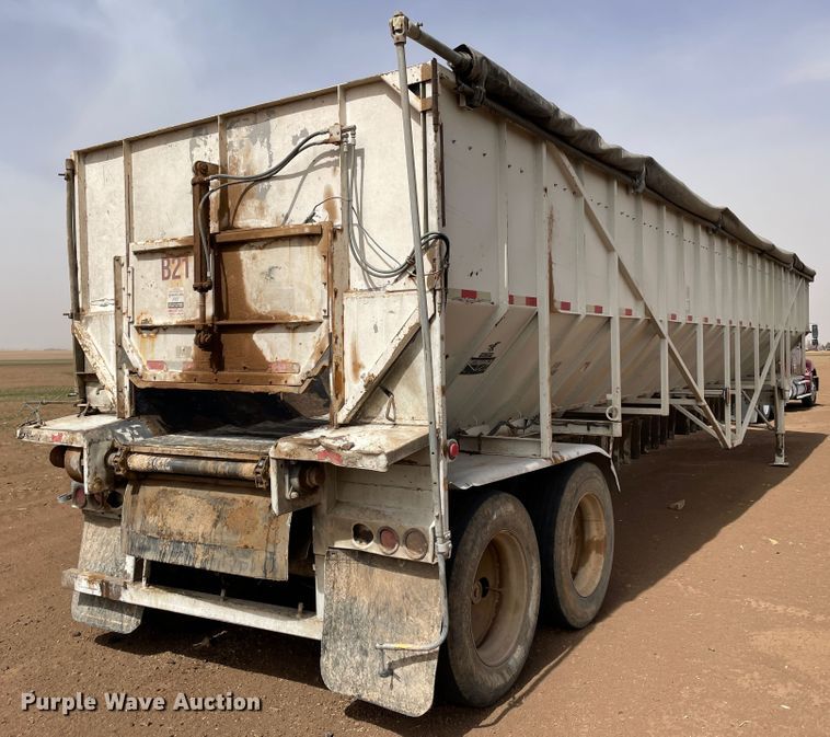 image for item DJ5022 2009 Trinity  live bottom trailer