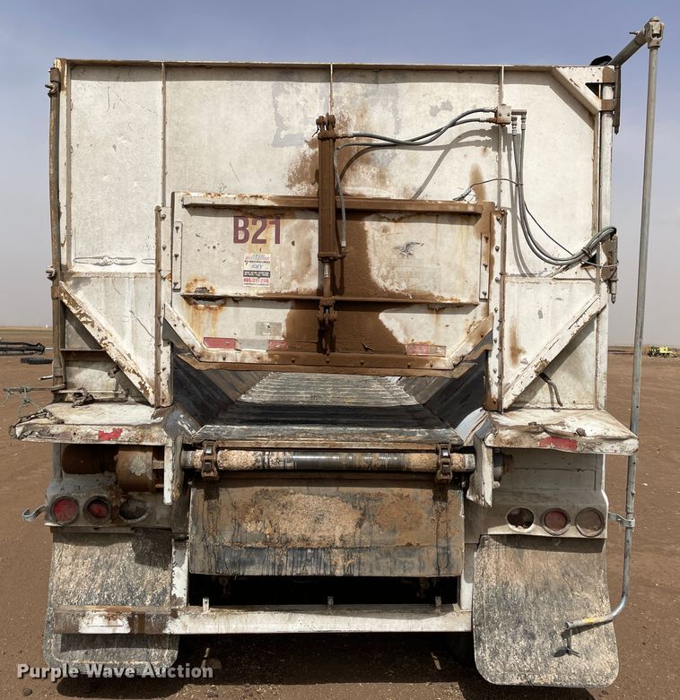 image for item DJ5022 2009 Trinity  live bottom trailer