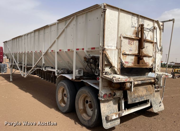 image for item DJ5022 2009 Trinity  live bottom trailer