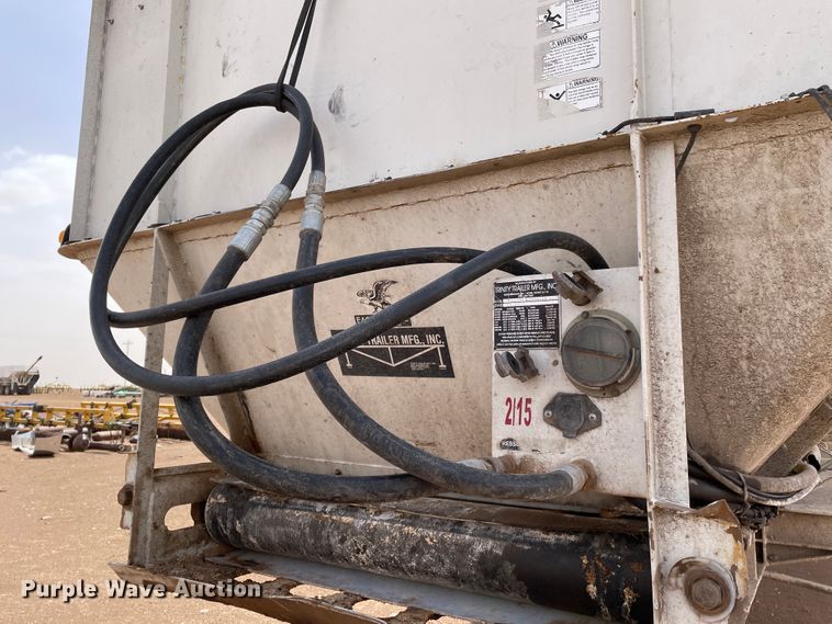 image for item DJ5022 2009 Trinity  live bottom trailer