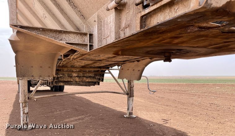 image for item DJ5022 2009 Trinity  live bottom trailer