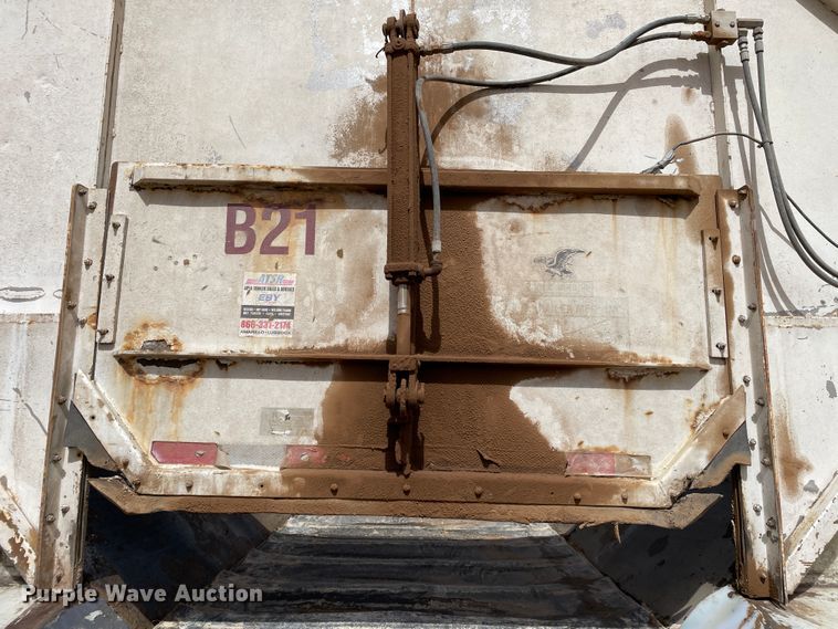 image for item DJ5022 2009 Trinity  live bottom trailer