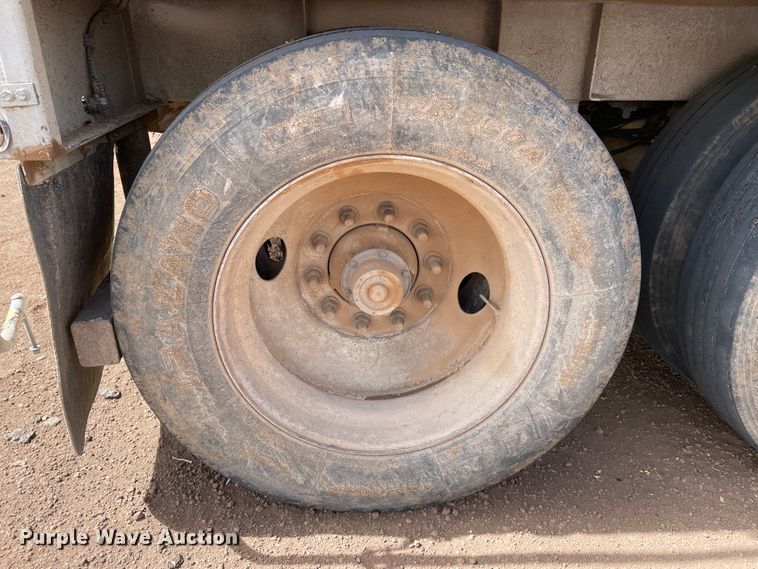 image for item DJ5022 2009 Trinity  live bottom trailer