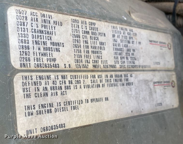 image for item DJ7590 2001 Kenworth T600  semi truck