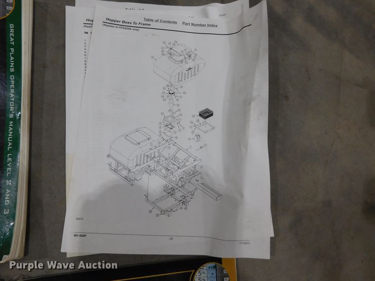 image for item DJ7629 2013 Great Plains YP2425A-2430  no-till planter