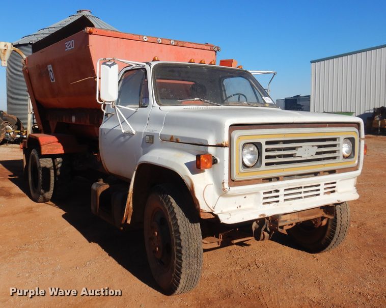 image for item DK4331 1982 Chevrolet C50  feed mixer truck