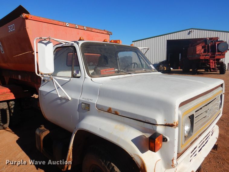 image for item DK4331 1982 Chevrolet C50  feed mixer truck