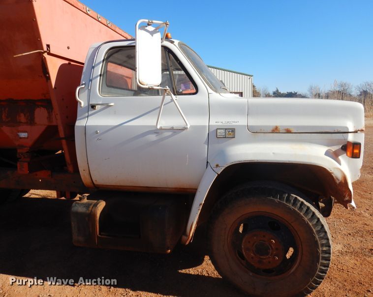 image for item DK4331 1982 Chevrolet C50  feed mixer truck