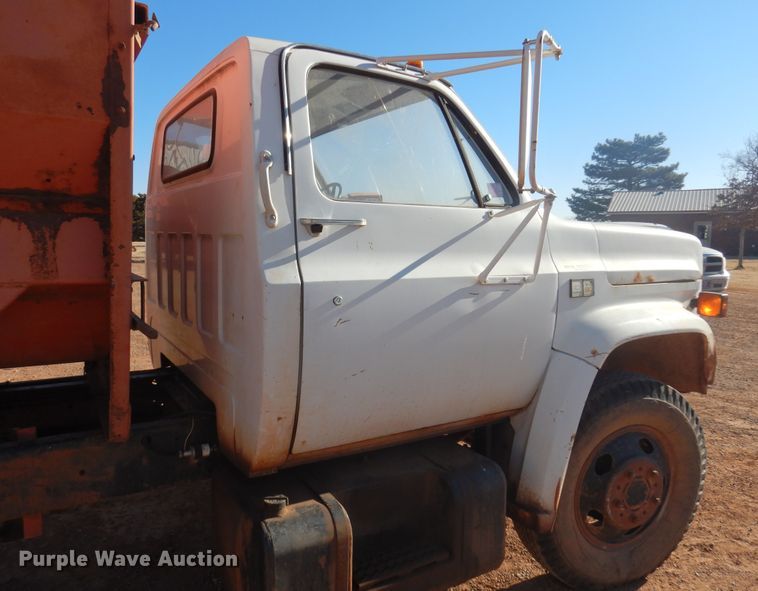 image for item DK4331 1982 Chevrolet C50  feed mixer truck