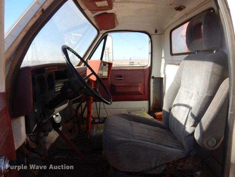 image for item DK4331 1982 Chevrolet C50  feed mixer truck