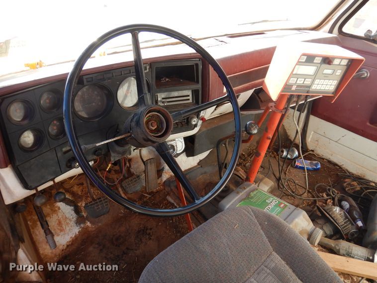 image for item DK4331 1982 Chevrolet C50  feed mixer truck