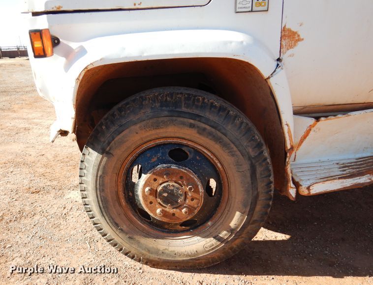 image for item DK4331 1982 Chevrolet C50  feed mixer truck