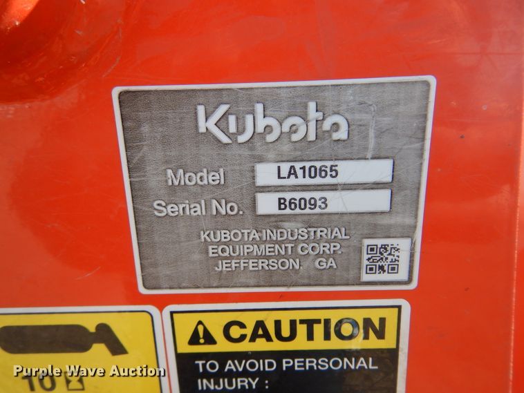 image for item DK4334 2019 Kubota MX5200D  MFWD tractor