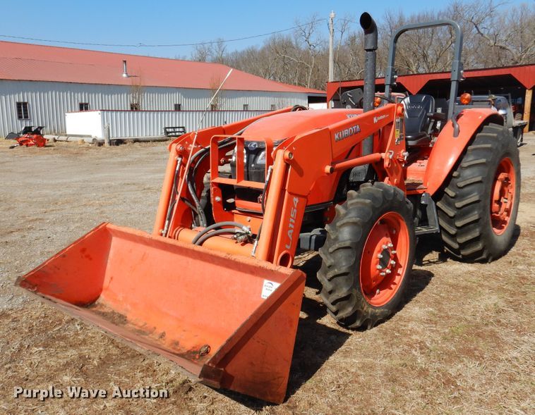 image for item DK4335 2016 Kubota M6060D  MFWD tractor