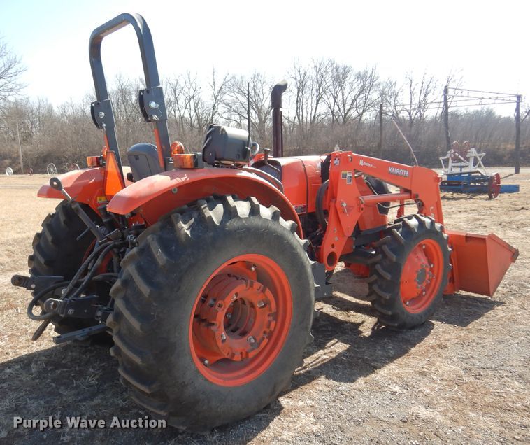 image for item DK4335 2016 Kubota M6060D  MFWD tractor