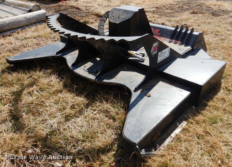 image for item DK4343 2020 Vail XBC2-7720-M  72"W skid steer brush mower