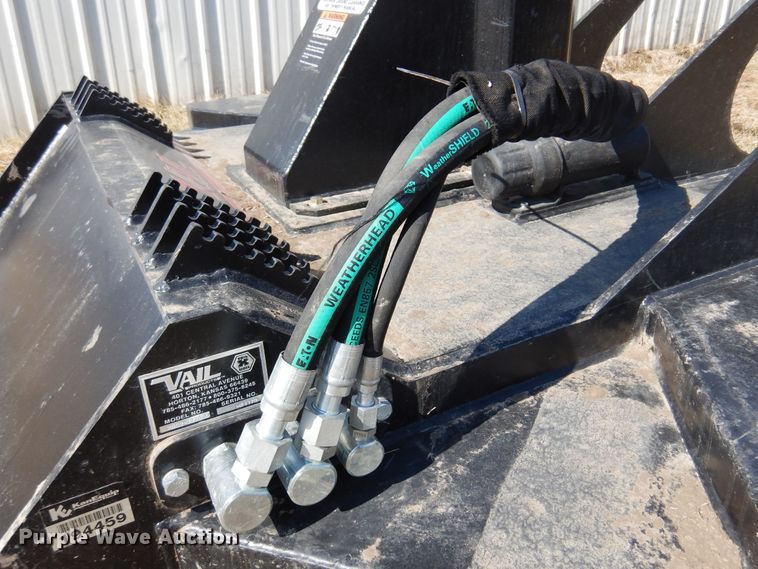 image for item DK4343 2020 Vail XBC2-7720-M  72"W skid steer brush mower