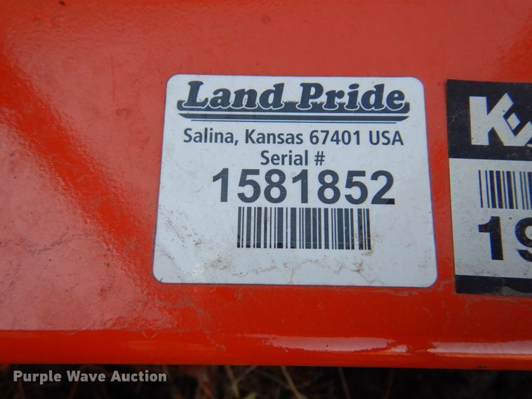 image for item DK4346 2019 Land Pride BB1260  box blade