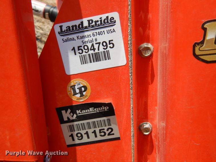 image for item DK4348 2020 Land Pride RTR1258  rototiller