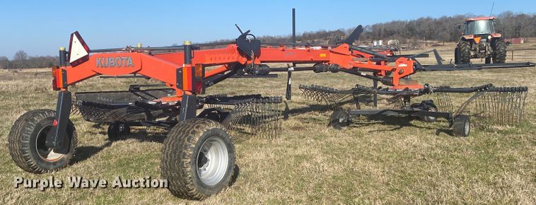 image for item DL6985 2014 Kubota RA2577  rotary hay rake