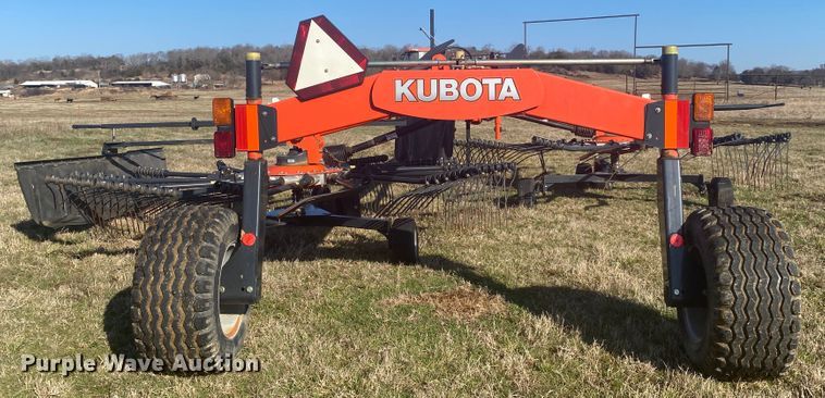 image for item DL6985 2014 Kubota RA2577  rotary hay rake