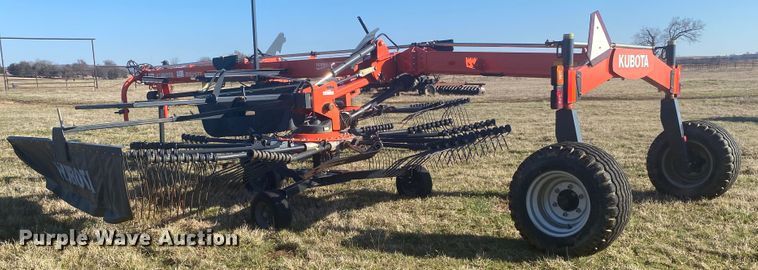 image for item DL6985 2014 Kubota RA2577  rotary hay rake