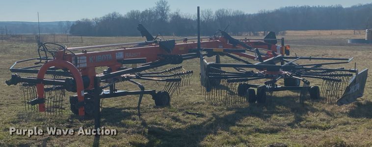 image for item DL6985 2014 Kubota RA2577  rotary hay rake