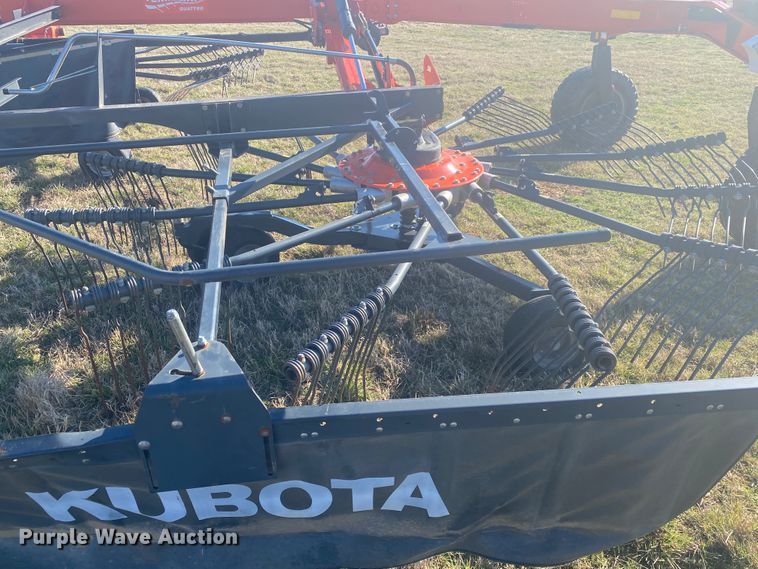 image for item DL6985 2014 Kubota RA2577  rotary hay rake