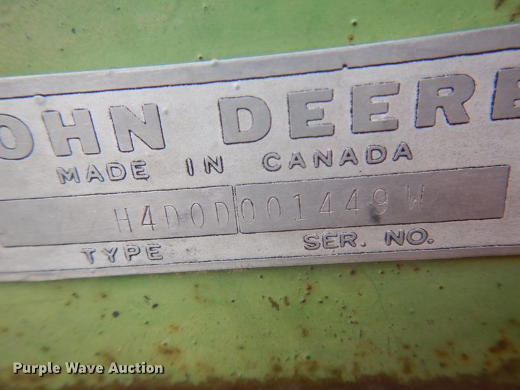 image for item DM5388 John Deere H4DOD  double off-set disk