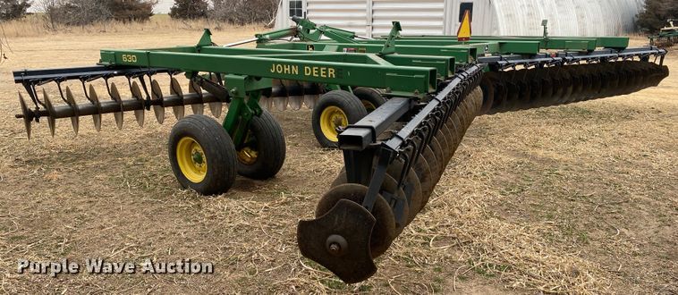 image for item DM8343 John Deere 630  double off-set disk