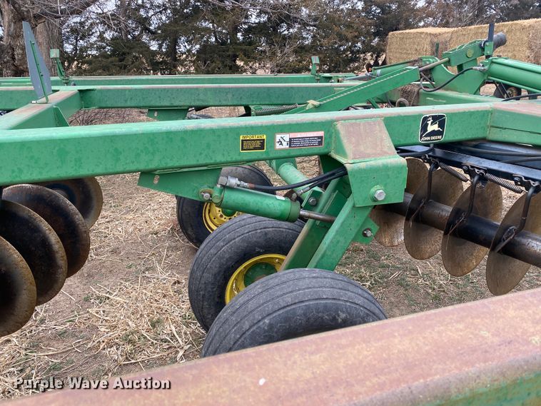 image for item DM8343 John Deere 630  double off-set disk