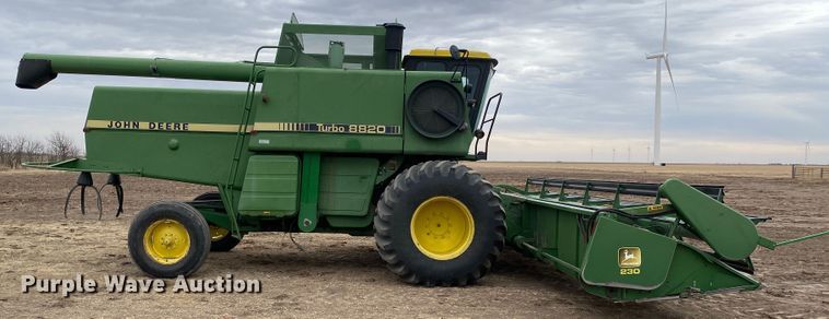 image for item DM8349 1979 John Deere 8820 Turbo  combine