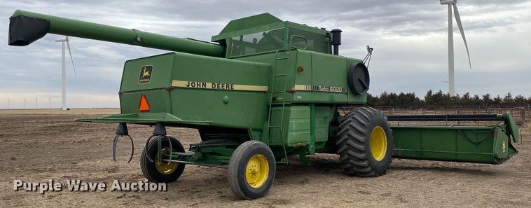 image for item DM8349 1979 John Deere 8820 Turbo  combine