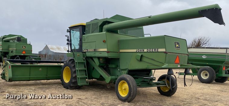 image for item DM8350 1980 John Deere 8820 Turbo  combine