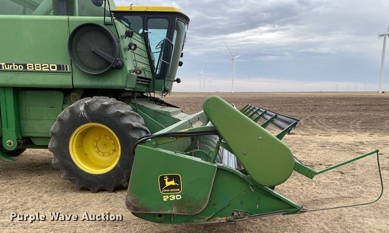 image for item DM8350 1980 John Deere 8820 Turbo  combine