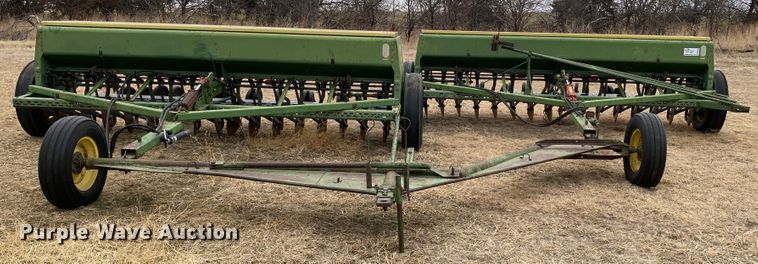 image for item DM8353 (2) John Deere 8300 grain drills