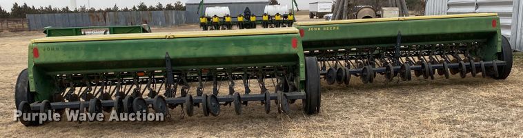 image for item DM8353 (2) John Deere 8300 grain drills