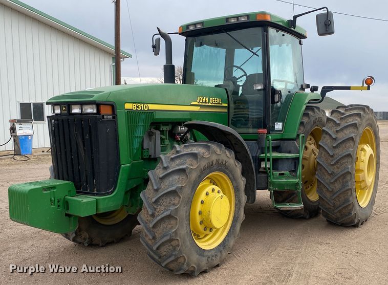 image for item DM8357 2000 John Deere 8310  MFWD tractor