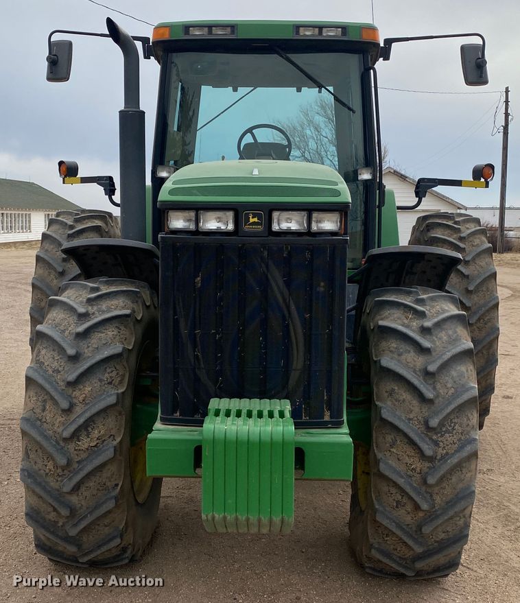 image for item DM8357 2000 John Deere 8310  MFWD tractor