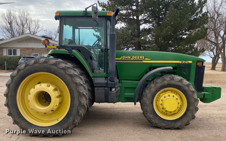 image for item DM8357 2000 John Deere 8310  MFWD tractor