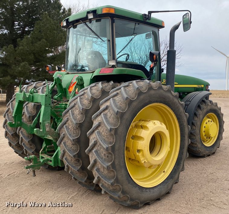 image for item DM8357 2000 John Deere 8310  MFWD tractor