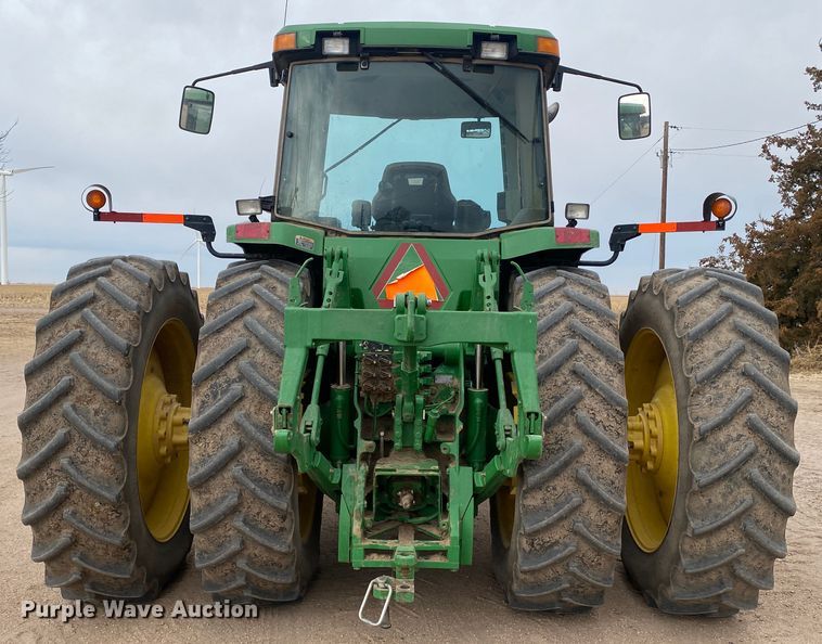 image for item DM8357 2000 John Deere 8310  MFWD tractor