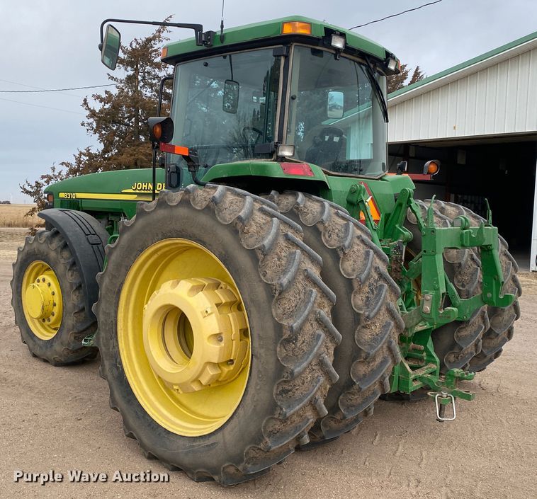 image for item DM8357 2000 John Deere 8310  MFWD tractor