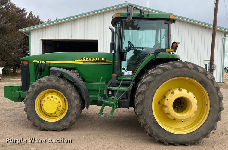 image for item DM8357 2000 John Deere 8310  MFWD tractor
