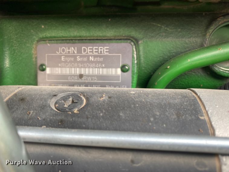 image for item DM8357 2000 John Deere 8310  MFWD tractor