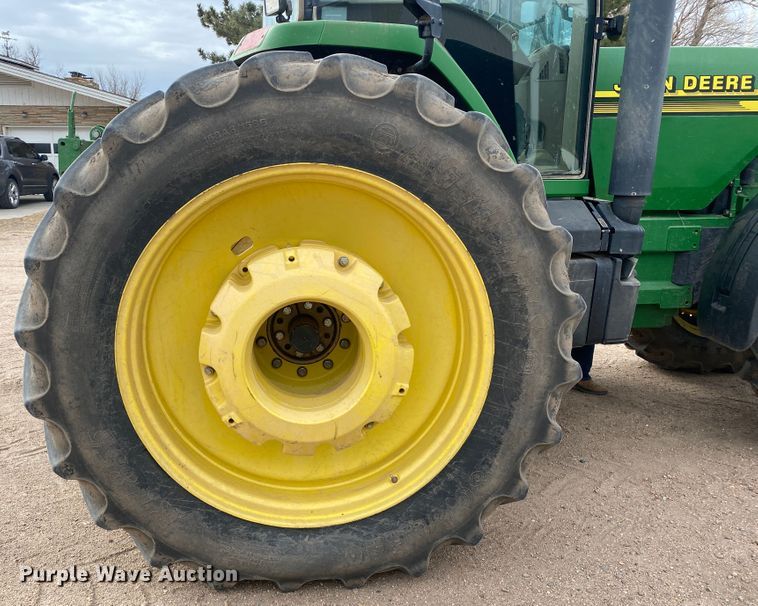 image for item DM8357 2000 John Deere 8310  MFWD tractor