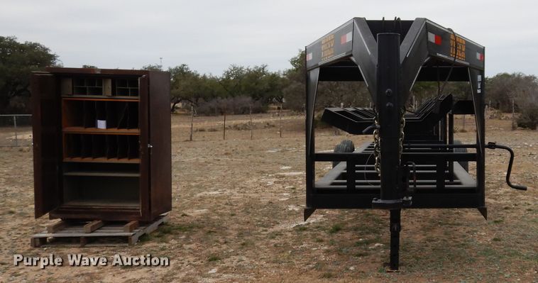 image for item EY9793 2018 Tiger  hay bale trailer